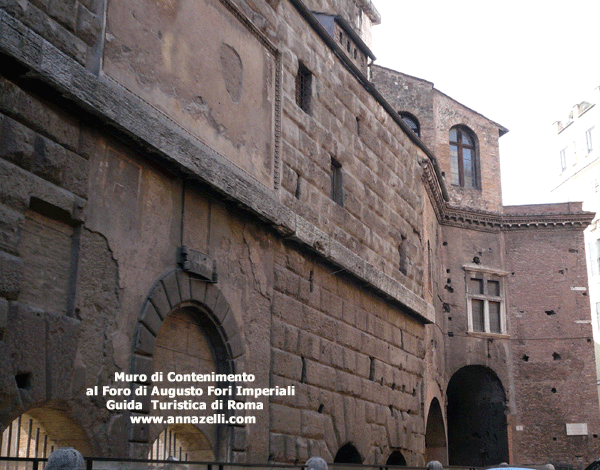 muraglione del foro di augusto roma