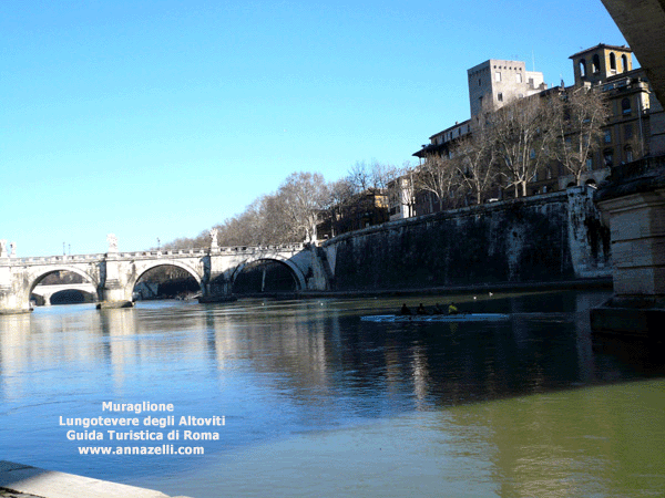 muraglione lungotevere degli altoviti roma