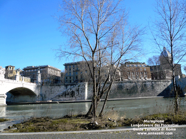 muraglione lungotevere dei fiorentini roma