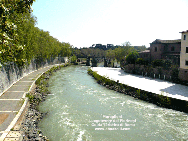 muraglioni lungotevere pierleoni roma