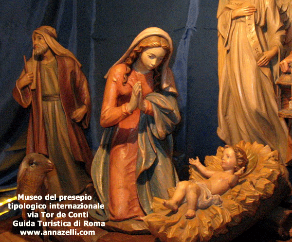 museo del presepio tipologico internazionale via tor de conti roma