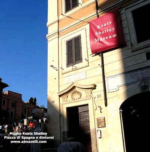 museo shelley keats piazza di spagna e dintorni roma
