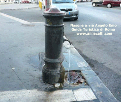 nasone a via angelo emo roma