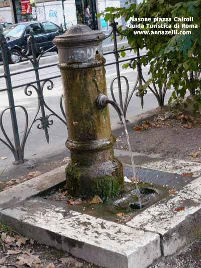 nasone piazza cairoli roma
