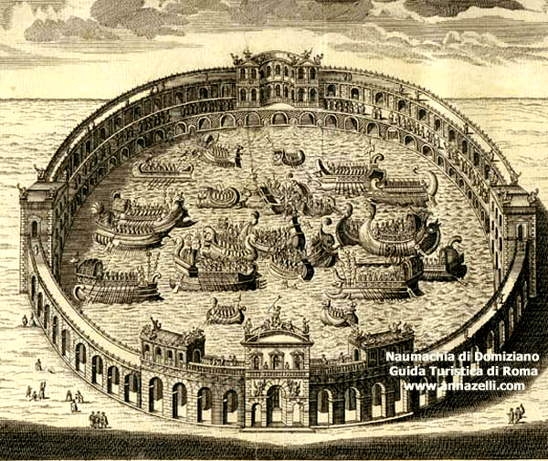 naumachia di domiziano circhi e stadi di roma