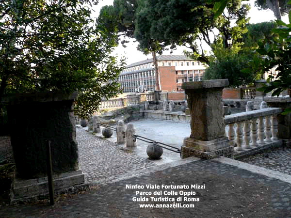 ninfeo, viale fortunato mizzi,al parco del monte oppio