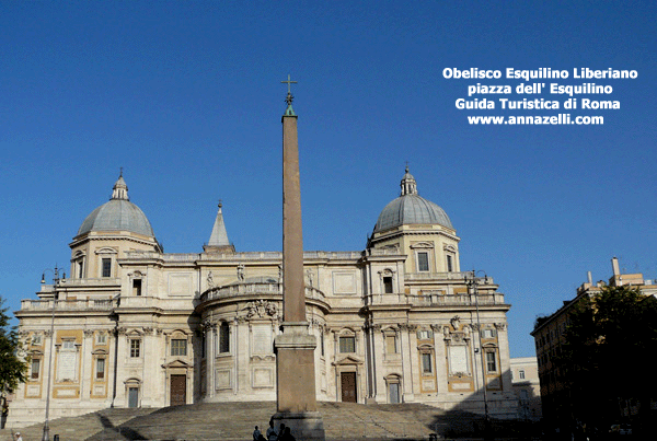 obelisco esquilino liberiano, piazza dell'esquilino, roma