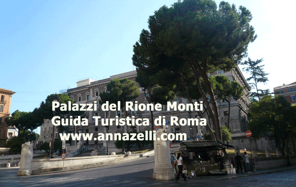 palazzi del rione monti a roma