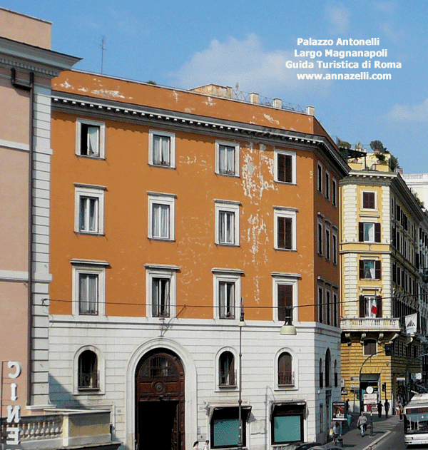 palazzo antonelli largo magnanapoli roma