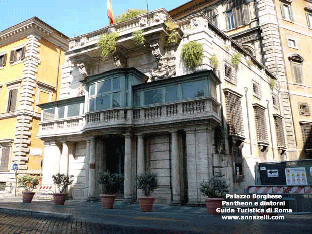 palazzo borghese pantheon e dintorni roma
