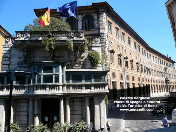 palazzo borghese piazza di spagna e dintorni roma