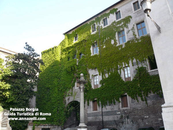 palazzo borgia rione monti roma