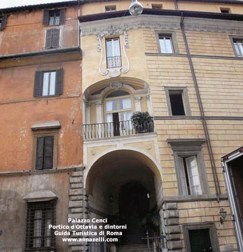 palazzo cenci roma zona portico d'ottavia