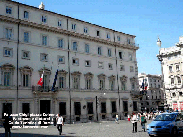 palazzo chigi pantheon e dintorni roma
