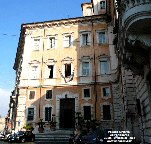 palazzo cimarra via panisperna roma