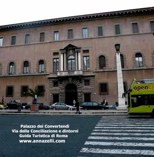 palazzo dei convertendi via della conciliazione e dintorni roma