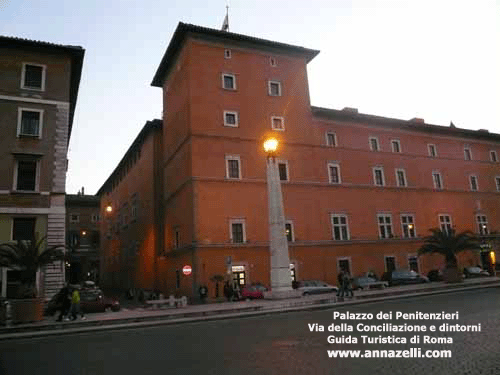 palazzo dei penitenzieri via della conciliazione e dintorni roma