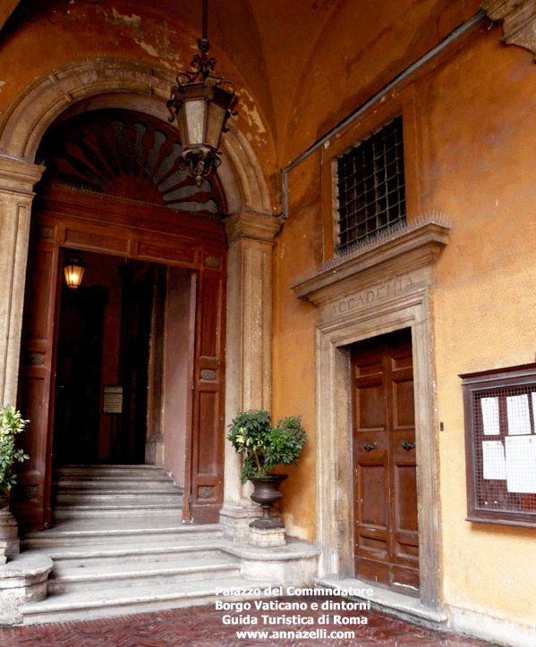 palazzo del commendatore borgo vaticano e dintorni roma