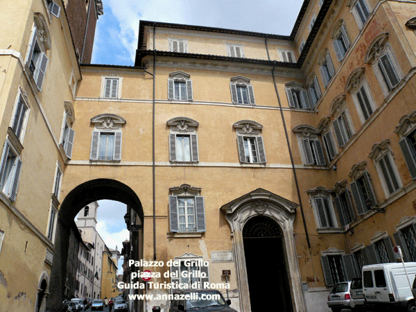 palazzo del grillo piazza del grillo roma