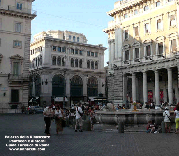 palazzo della rinascente via del corso pantheon e dintorni roma