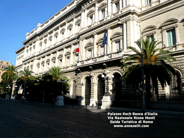 palazzo koch banca d'italia via nazionale roma