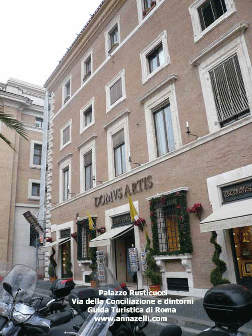palazzo rusticucci via della conciliazione e dintorni roma