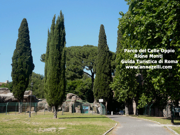parco del colle oppio, roma