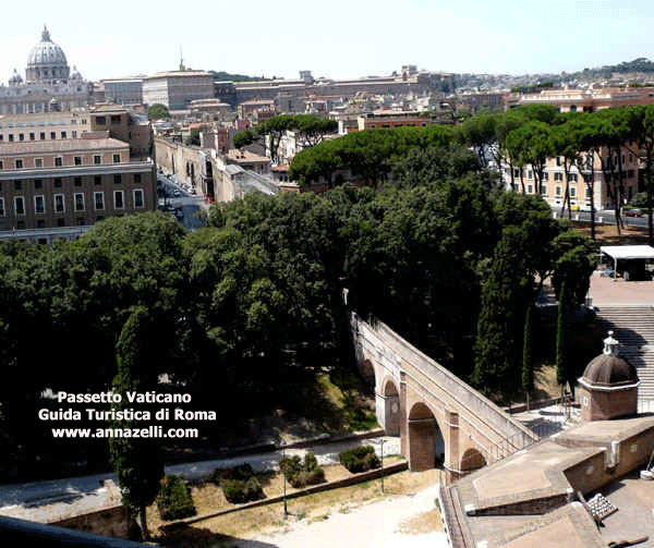 passetto di borgo corridoio vaticano roma