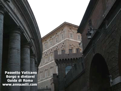 passetto vaticano borgo vaticano e dintorni (roma)