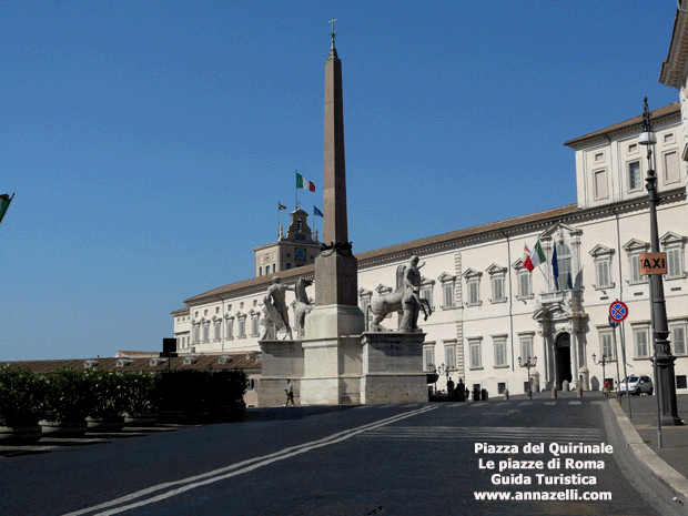 piazza del quirinale piazze di roma