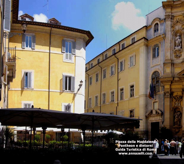 piazza della maddalena pantheon e dintorni roma