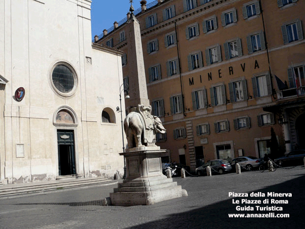 piazza della minerva piazze di roma