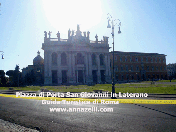 PIAZZA DI PORTA SAN GIOVANNI IN LATERANO ROMA