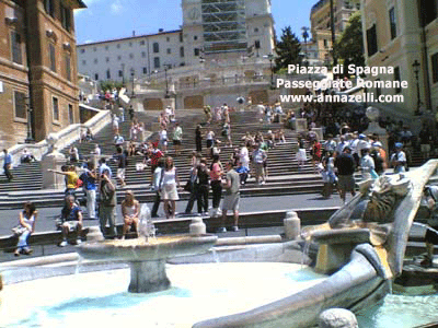 piazza di spagna passeggiate romane