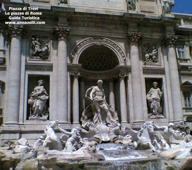 piazza di trevi piazze di roma