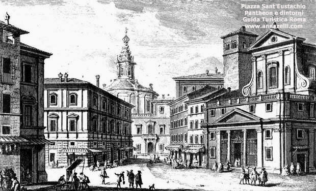 piazza sant'eustachio pantheon e dintorni roma