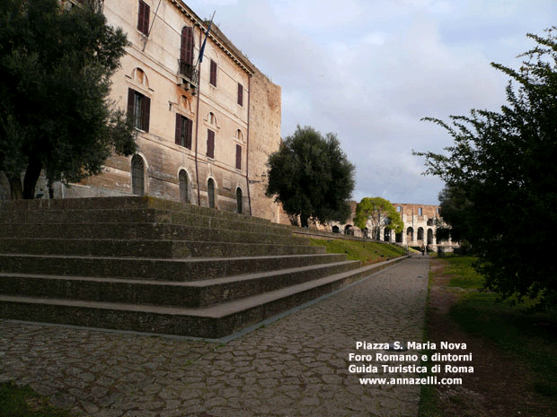 piazza santa maria nova foro romano roma