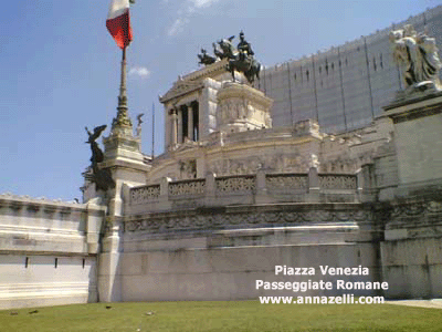 piazza venezia passeggiate romane