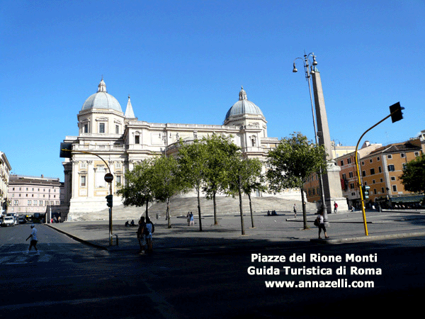 piazze del rione monti (roma)