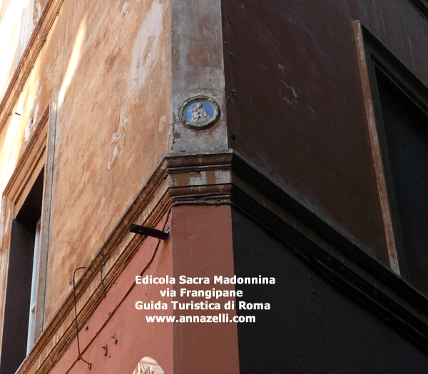 piccola madonnina via frangipane roma