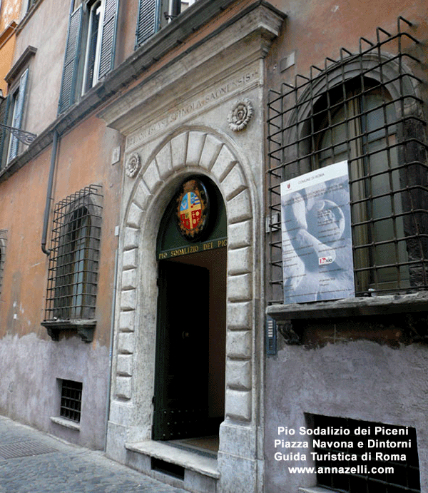 pio sodalizio dei piceni zona piazza navona e dintorni