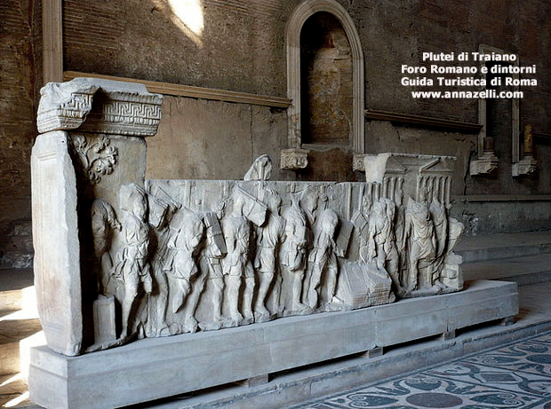 plutei di traiano foro romano roma