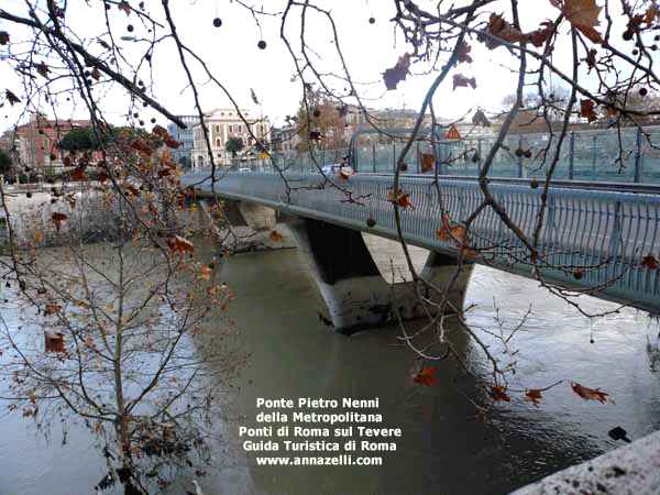 ponte pietro nenni della metropolitana roma
