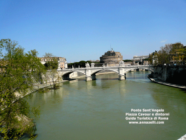 ponte sant'angelo piazza cavour e dintorni roma