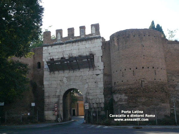 porta latina mura aureliane caracalla e dintorni (roma)