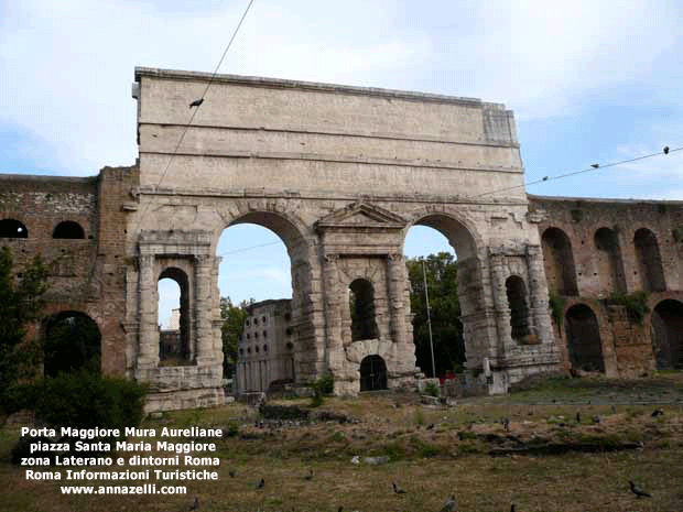 mura aureliane laterano e dintorni roma