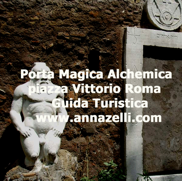 porta magica alchemica piazza vittorio roma
