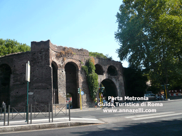 porta metronia, roma