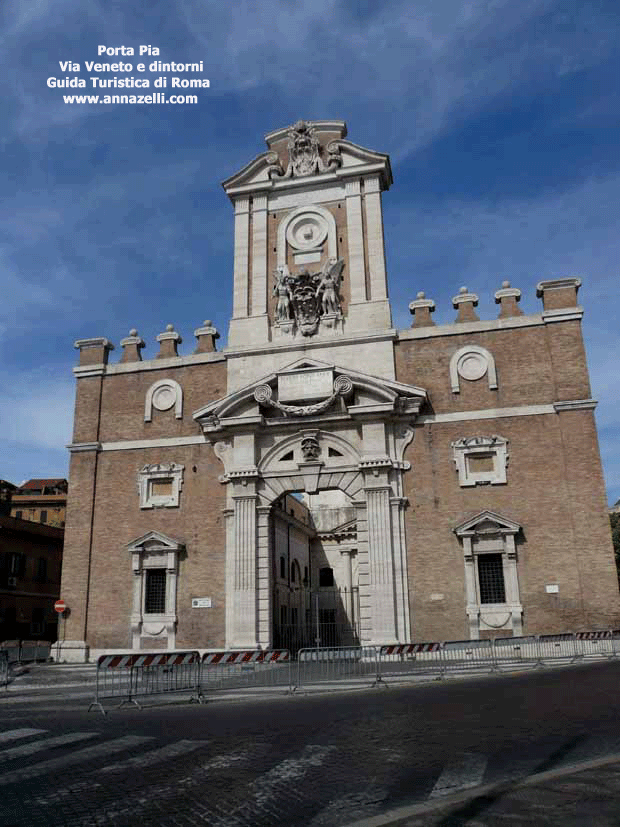 porta pia via venti settembre via veneto e dintorni roma