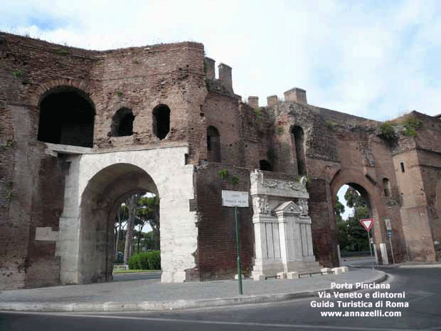 porta pinciana piazza federico fellini via veneto e dintorni roma